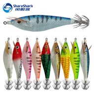 cumi memegang cumi umpan duel ez slim 80mm Leisure Guest Blow Tube Bionic Luminous Squid Hook Sea Fi