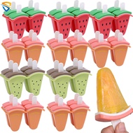 4/7/8 Grids Reusable Ice Cream Mold Popsicle Maker Mould Machine Summer DIY Ice Cube Making Tools Kitchen Accessories