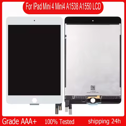 LCD Pantalla For IPad Mini 4 Mini4 A1538 A1550 LCD Display Touch Screen Digitizer Panel Assembly Rep