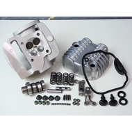 4-Valve Cylinder Head Wave100-110i 4v Valve Size 19-17 For 53-57 Mm Piston Complete Set Of Equipment