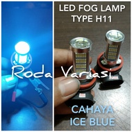 Led Fog Lamp H11 Cahaya Ice Blue Super Terang