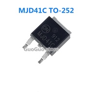 10Pcs MJD41C MJD42C TO-252 MJD41CT4G MJD42CT4G TO252 SMD 6A/100V Darlington ทรานซิสเตอร์ใหม่เดิม