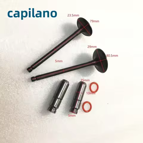 80.5mm PCX150 KZY motorcycle Engine Parts Valve Stem Kit For Honda 150CC WW150D PCX 150 2013-2018 12