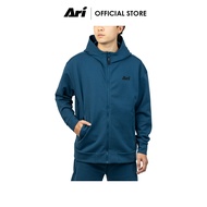 ARI TAG FULL ZIP HOODED JACKET - NAVY เสื้อแจ็คเก็ตมีฮู้ด อาริ สีกรมท่า