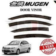 100% PROTON SAGA VVT 2016-2022  MUGEN DOOR VISOR AIR PRESS SUN VISOR PROTECTION ACCESSORIES OEM QUAL