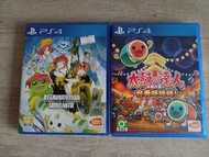 PS4 數碼寶貝物語 Cyber Sleuth + 太鼓之達人 遊戲