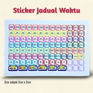 Mysuri 90pcs Sticker Subjek Sekolah Rendah | Sriti | Sekolah Menengah  | Sekolah Agama  Johor