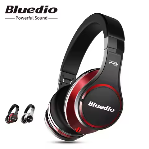 Bluedio U UFO Bluetooth Headphone PPS8 3D Surround Sound HD Wireless Headphone With Mic Over-ear Wir