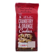 Marks Spencer Food All Butter Cranberry &amp; Orange Cookies Marks Spencer Biscuits Import