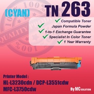(CYAN) Compatible Laser Toner Cartridge TN-263 TN263 TN-263BK / TN-263C / TN-263M / TN-263Y For Brot