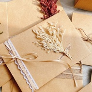 Vintage handwritten letter paper - Paper envelopes - handwritten kraft paper in many designs Envelop