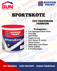 SWEET ESCAPADE NP BGG 1759 T 25 KG / SAGE GREEN CAT TEMBOK EKSTERIOR NIPPON PAINT / SPORTSKOTE PAILA