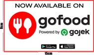 Stiker GoFood Anti Air