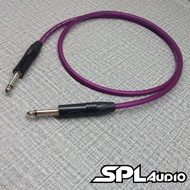 UNGU Guitar Cable Akai 6.5mm Mono to Akai 6.5mm Mono Audio Cable SPLAudio CM-3000 Purple Cable 1-7 M