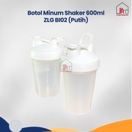 600ML WHITE SHAKER Bottle Aesthetic/ Gym Shaker Bottle ZLG Shaker Bottle Tumblr/ Tumblr Shaker Aesth