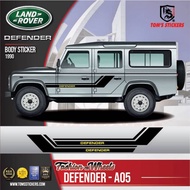 LAND ROVER DEFENDER CAR BODY STICKER SET DEFENDER - A05