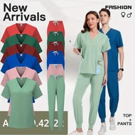 Lightweight Pet Hospital Beauty Salon Dental Clinic Doctor Nurse Uniform Latest Design Nurse Scrub S