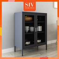 SIV Kitchen Cabinet Kabinet Dapur Sideboard Cabinet Cabinet Dapur Storage Rack Shelf Organizer For Dining Living Room