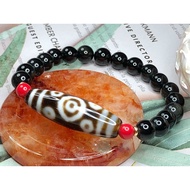 Tibetan Dzi Beads Eleven Eyed Dzi Beads Tibetan Dzi Beads Eleven Eyed Dzi Beads 39.3x12.3mm