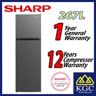 Sharp 267L 2 Doors Fridge  Inverter Refrigerator