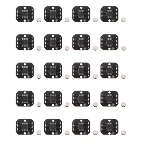 N04R 20X MT6835 Magnetic Encoder Module PWM/SPI Brushless Motor 21BIT Encoder Can Replace AS5048