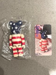 Bearbrick 100% series 1 美國國旗 USA 第一代 FLAG  MEDICOM