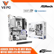 ASROCK Z890 Pro RS WiFi White Intel® Core™ Ultra Processors, WIFI6E DDR5 ATX Gaming Motherboard