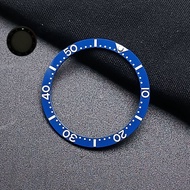 Flat 38mm*31.5mm Ceramic Bezel and Diving watch Insert Watch Replace Watch Face Watch Bezel Inserts