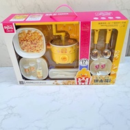 Children's Real Cooking Kitchen Popcorn Machine Experience the Fun of Independent Cooking Results Pr