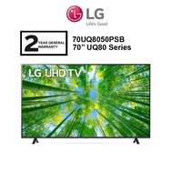 LG 70'' UQ80 Series 70UQ8050PSB 4K Smart UHD TV with AI ThinQ Television