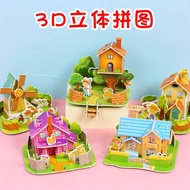 Jigsaw Model House 3D puzzle 3D Paper