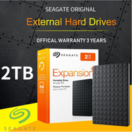 Seagate External Hard Drive Expansion USB 3.0 HDD 2TB Portable 2.5" Hard Drive