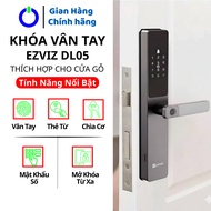 EZVIZ DL05 Fingerprint Door Lock | Many Ways to Unlock, Support 50 Users, WiFi, EZVIZ Camera Link,