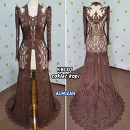 Kebaya kutubaru ngekor - KB001 by almizan