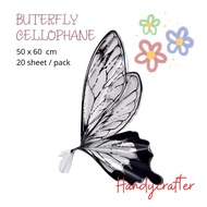 Cellophane Butterfly paper butterfly bouquet