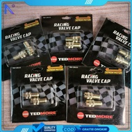 RACING VALVE CAP TEDMORE - Hassle-Free VALVE CAP - Multi-function VALVE CAP