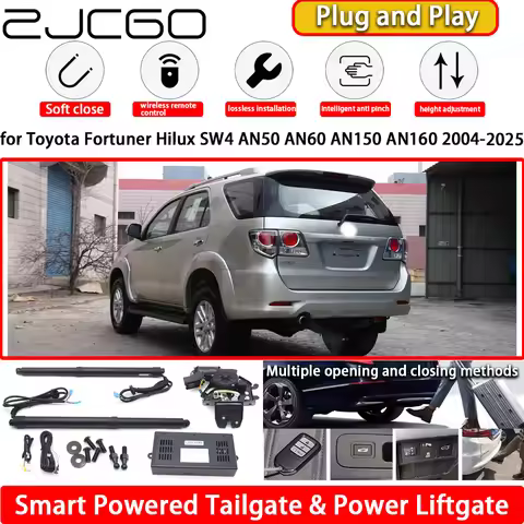 for Toyota Fortuner Hilux SW4 AN50 AN60 AN150 AN160 2004-2025 Automatic Electric Powered Tailgate Po