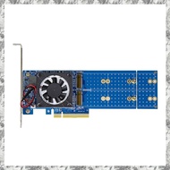 [I O J E] Free Splitting PCIe 4.0 Nvme X8 M. 2 Hard Disk Expansion Card PCle 4.0 to NVME PLX88024 4-