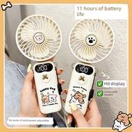 goojodoq goojodoq fan Handheld Fan Makeup Blowing Face Cool Feeling Baby Blowing Rice Small Fan Blow