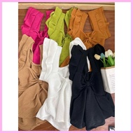 ❃ ♞BARBARA Ribbon Peplum Top