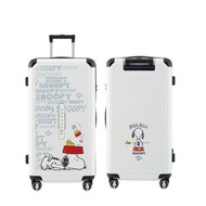 【SNOOPY 史努比】28吋放空款行李箱(多色任選)