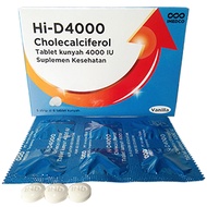 HI D 4000 IU BOX CONTENTS 30 tablet - Hi-d vitamin d3 4000 iu