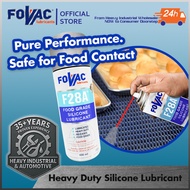 FOVAC F28A Heavy Duty Silicone Lubricant/ Food-grade Silicone Spray - 400ml