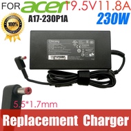 Replace Chicony A17-230P1A 19.5V 11.8A 230.1W A230A033P Power Supply AC Adapter For ACER 230W Laptop