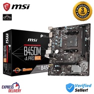 MSI B450M-A PRO MAX AMD AM4 Motherboard