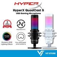 HyperX QuadCast S USB Microphone RGB Lighting Black/White With RGB Lighting For PC Desktop Laptop 2 