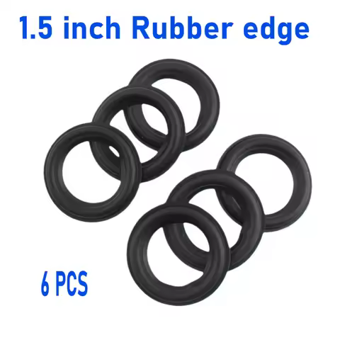 6pcs1.5 inch 39mm Rubber Edge Speaker For JBL Harman Loudspeaker Rubber Surround Full Range Bluetoot