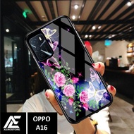 Case Oppo A16 - Casing Oppo A16 Terbaru AEROSTORE.ID [ Butterfly ] Silikon Oppo A16 - Case Hp Glosy - Cassing Hp - Softcase Glass Kaca - Softcase Samsung A02 - Kesing Oppo A16 - Kondom Hp - Case Terlaris - Case Terbaru Oppo A16