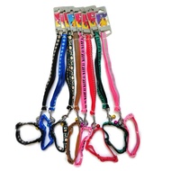 Dog and cat leash with collar in many sizes from 1cm to 1.5cm