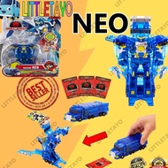 Art X4S MECARD JUMBO NEO Blue TURNING MECARD NEO TRANSFORMERS MECARD EX ROBOT CAR ROBOT BEETLE CARD ORIGINAL MATTEL